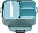 Mepal Bento Lunchbox midi – Broodtrommel - 4 boterhammen - Nordic green