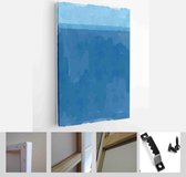 Set of Abstract Hand Painted Illustrations for Postcard, Social Media Banner, Brochure Cover Design or Wall Decoration Background - Modern Art Canvas - Vertical - 1881200350 - 115*