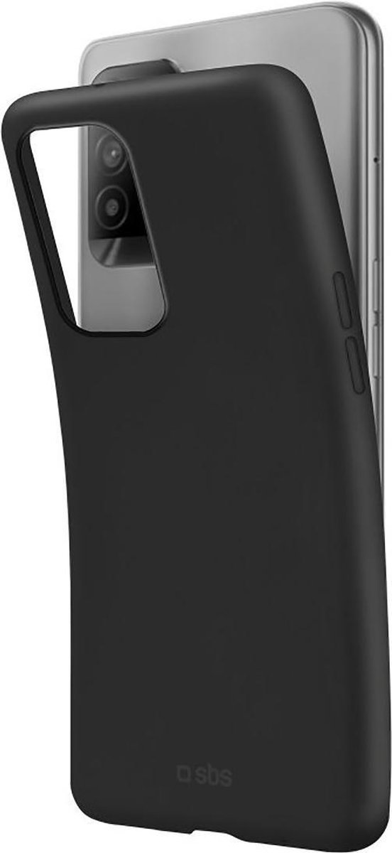 HB Hoesje Geschikt voor Oppo A16 & Oppo A16S Zwart - Siliconen Back Cover