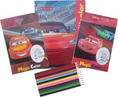 Disney’s Cars kleurboek + 2 toverbloken + GRATIS KLEURPOTLODEN
