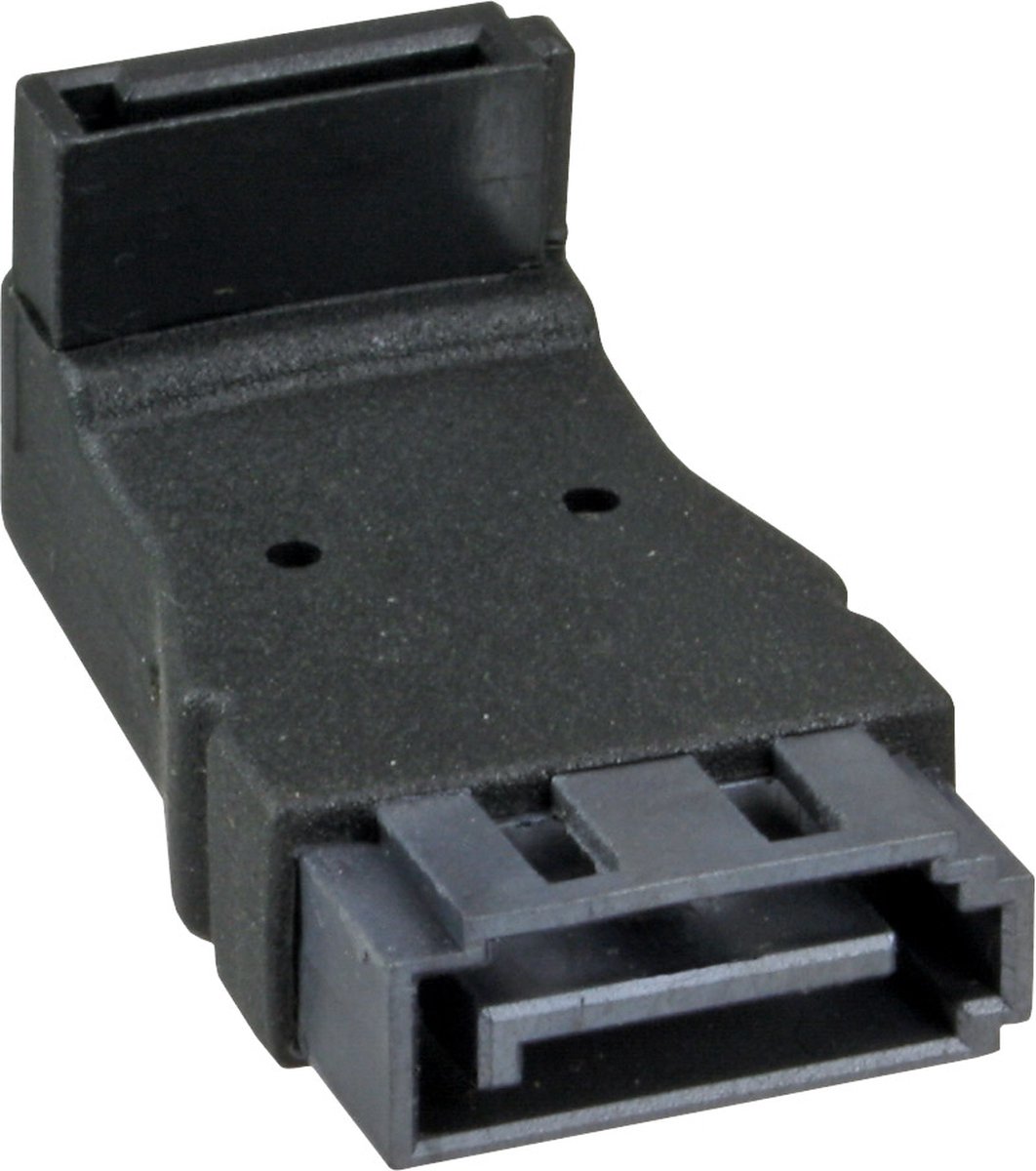 SATA data adapter - haaks naar boven - SATA600 - 6 Gbit/s / zwart