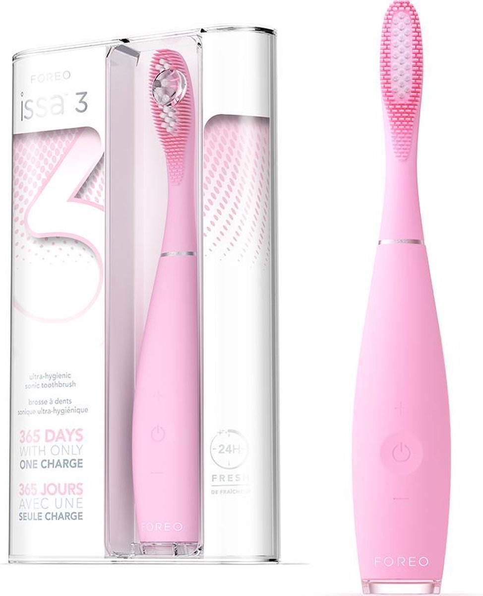 FOREO ISSA 3 Brosse à dents électrique rechargeable avec poils en Siliconen  et... | bol.com