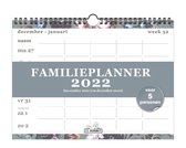 De Hobbit Familieplanner Spiraal D2 2022 - A4 formaat - 5 personen - een week per pagina