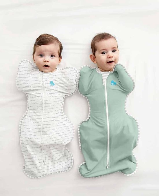 Love to Dream™ Babyslaapzak Swaddle Up™ - Inbakeren - Baby 0-3 maanden - 3.5-6 kg - Zomer - 0.2 TOG- Olijf groen