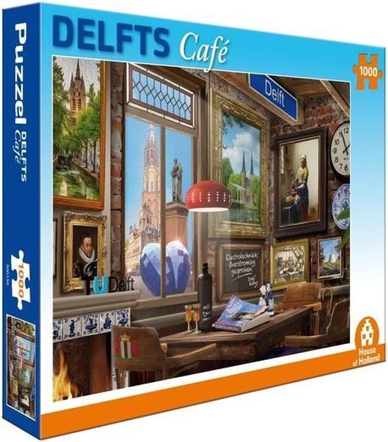 Puzzle - Delft Cafe - 1000 pièces | bol