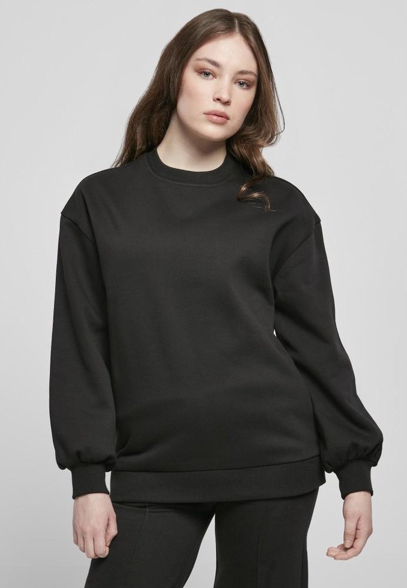 Urban Classics Organic Oversized Sweater/trui L Zwart