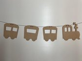 Slinger trein - Houten slinger - Kinderkamer decoratie