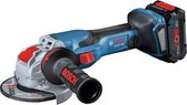 Bosch BOSCH GWX 18V-15 C 2x 8Ah L-BOXX haakse slijper