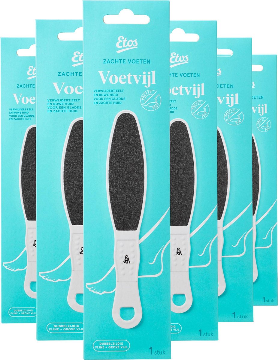 Etos Voetvijl Dubbelzijdig -6 stuks