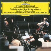 Mstislav Rostropovich, Berliner Philharmoniker - Dvorak: Cello Concerto / Tchaikovsky: Variations O (CD)
