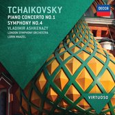 Vladimir Ashkenazy, London Symphony Orchestra - Tchaikovsky: Piano Concerto No.1; Symphony No.4 (CD) (Virtuose)