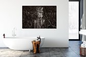 Jungle woman 180 x 120  - Dibond