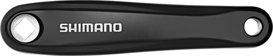 Shimano Crankstel Altus M311 7/8s 48-38-28t 175 Mm Zwart van Shimano — afbeelding 2