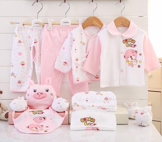 Kleding Meisjeskleding Babykleding voor meisjes Kledingsets Essential Set Pink 