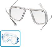 TUSA Universal Corrective Lens & Frame / Frame met lenzen op sterkte, Lichtgrijs, Sterkte: -2