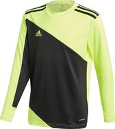 adidas Sportshirt - Maat 128  - Unisex - Geel - Zwart