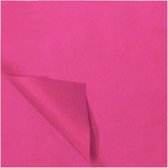 zijdevloeipapier 5 vellen 50 x 70 cm roze