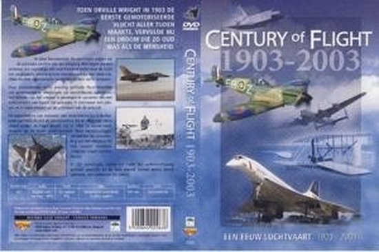 Cover van de film 'Hoogtepunten Uit De Luchtvaart - Een Eeuw Luchtvaart'
