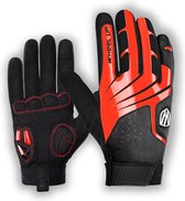 Fietshandschoenen | MTB handschoenen | Wielrenhandschoenen | Winter | Lang | Rood