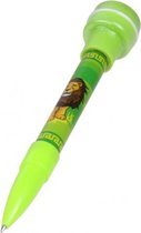 pen met stempel leeuw junior 12,7 cm groen