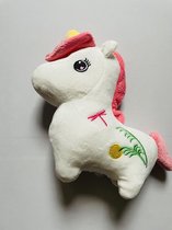 Knuffel - Unicorn - Wit