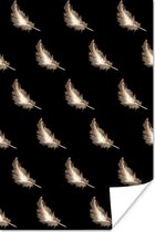 Poster Ressorts - Motif - Wit - 80x120 cm