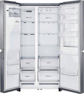 LG GSJ760PZZE ed Side-by-Side 405/196 L 179.0 x 91.2 73.8cm amerikaanse koelkast Ingebouwd/vrijstaand 625 l E Zwart, Grijs, Zilver