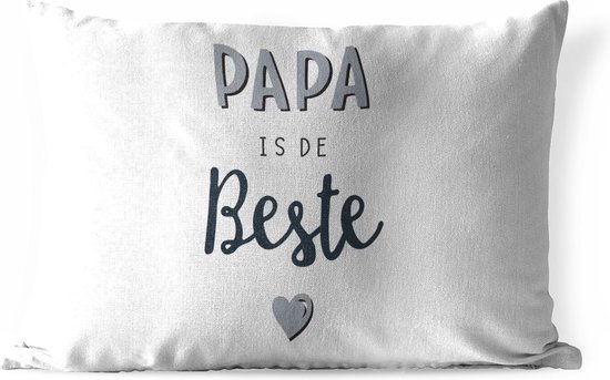 Buitenkussens - Tuin - Quotes - Papa is de beste - Spreuken - Vaderdag