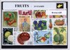 Afbeelding van het spelletje Vruchten – Luxe postzegel pakket (A6 formaat) : collectie van 25 verschillende postzegels van vruchten – kan als ansichtkaart in een A6 envelop - authentiek cadeau - kado - geschenk - kaart - vrucht - natuur - plant - bloem - boomfruit - fruit