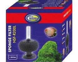 Aqua Nova NSF-R200L Sponsfilter L | Aquarium sponsfilter | Sponsfilter Staand | Voor aquaria tot 200L
