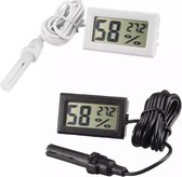 Hygrometer - luchtvochtigheidsmeter - thermometer - inclusief batterijen