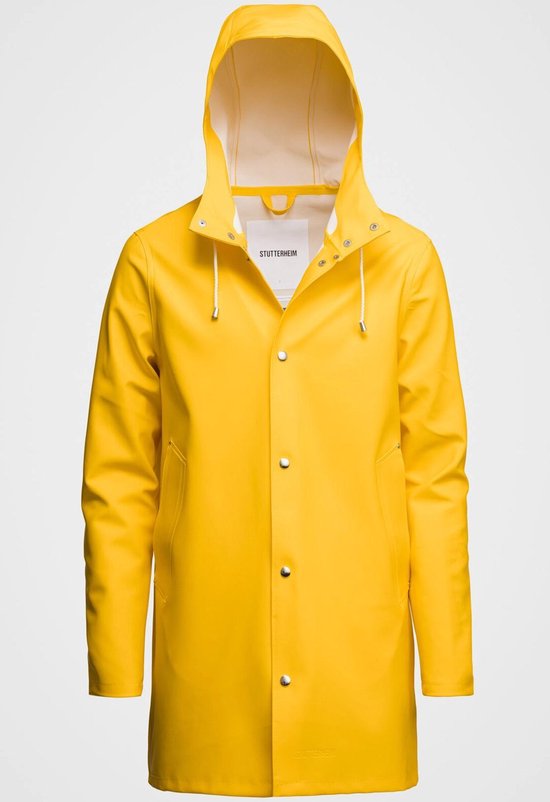 Stutterheim Regenjas voor dames en heren Stockholm Geel maat XXS bol