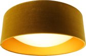 Olucia Dewy - Plafondlamp - Geel/Goud - E27