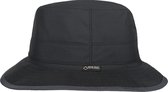 Hatland - Stoffen hoed voor volwassenen - Amundson Gore-Tex - Zwart - maat XL (61CM)