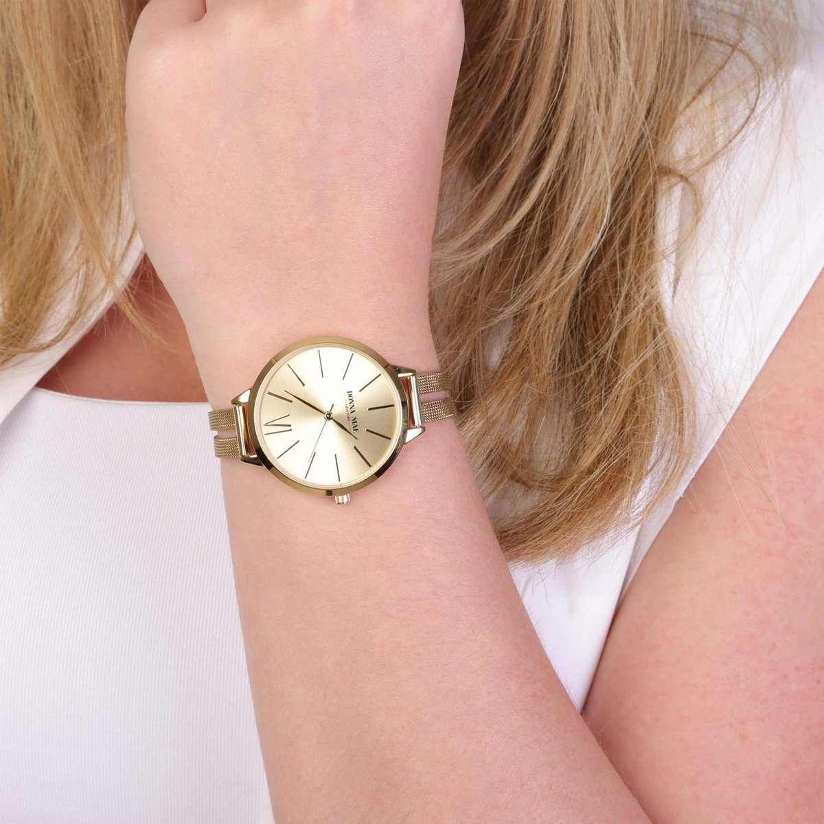 Donna mae mesh horloge clearance