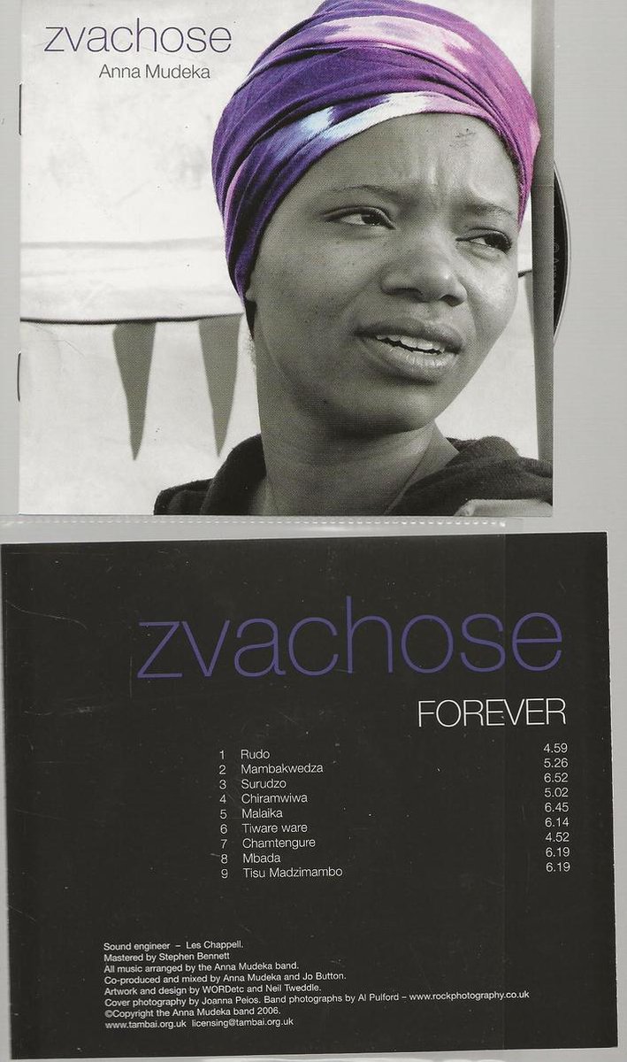 ANNA MUDEKA - ZVACHOSE / FOREVER