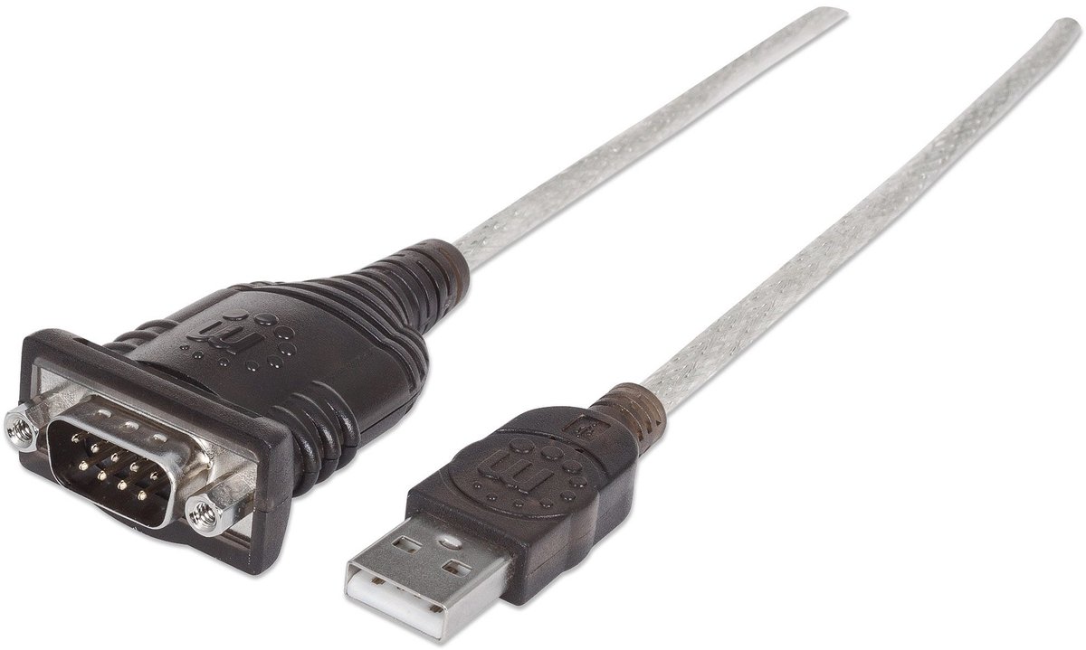 Manhattan USB 1.1 Adapter – D-sub 9-polig – USB 1.1 A – 45 cm – Vergulde steekcontacten