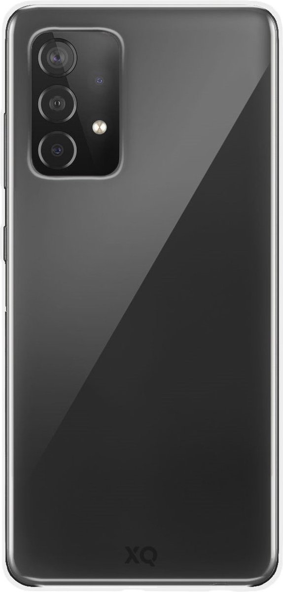XQISIT Flex Case clear, telefoonhoes voor Galaxy A52, transparant