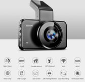 AZDome M17 - Dashcam | Camera beveiliging | Full HD | Wifi | Time Lapse | Smartphone App | iOS en Android | Night vision | G sensor | Super capacitor batterij | Achteruitrijcamera