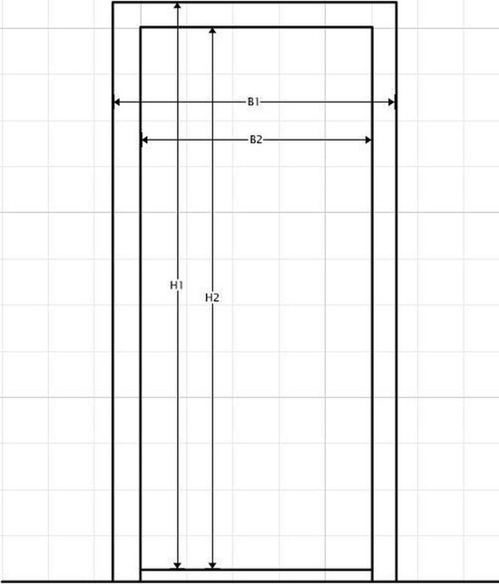 Ki-tec | Magnetisch Vliegengordijn | 150 x 260 cm | zelfsluitend | 2 openingen | voor schuifpui of openslaande deuren | A kwaliteit - Ki-tec