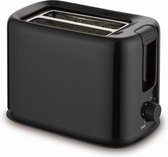 Botti Crosti broodrooster met 7 standen - Toaster voor 2 sneetjes brood - 800W - Zwart