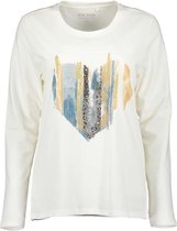 Blue Seven dames shirt LM wit + print - maat 38