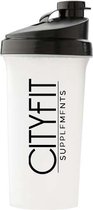 Cityfit Supplementen - Premium Sport Bidon / Shaker - Hoge Kwaliteit - Shaker