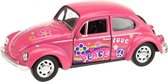 Volkswagen Beetle peace roze 10,5 cm