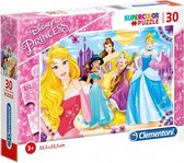 puzzel SuperColor Puzzle prinsessen 30 stukjes