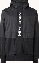 Nike Air trainingsjack met capuchon en logoborduring - Maat S