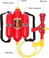 Buxibo - Pistolet à eau' Pompiers - Extincteur de Jouets - Groot pistolet à eau - 2,5 litres