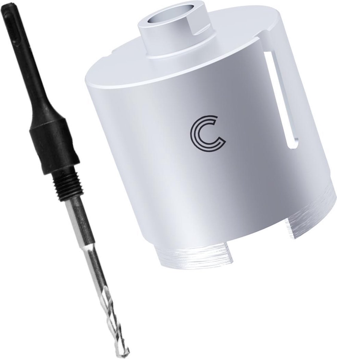 Diamant Dozenboor 82mm droog - inclusief M16 adapter 6-kant - Professioneel