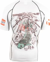 Nihon Thermoshirt Rashguard Samurai Heren Wit Maat M