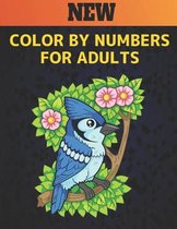 New Color by Numbers for Adults